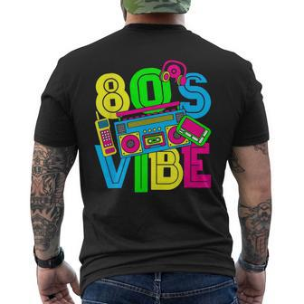 This Is My 80'S Vibe 1980S Fashion 80S 90S Outfit Party Men's T-shirt Back Print - Seseable