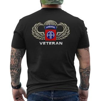 82Nd Airborne Shirt Proud 82Nd Airborne Veteran Vintage T Shirt T Shirt Mens Back Print T-shirt - Monsterry UK