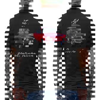 850 Italian Beautiful Car Classic Automobile Vintage Car Mens Back Print T-shirt | Mazezy