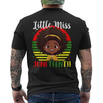 A Time For Triumph Junenth For Black Girls And Toddlers Mens Back Print T-shirt - Seseable