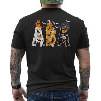 Aba Therapist Halloween Costume Rbt Future Bcba Sped Men's T-shirt Back Print - Monsterry DE