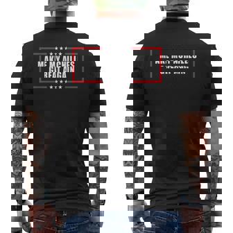 Make My Achilles Great Again Achilles Surgery Recovery Men's T-shirt Back Print | Mazezy