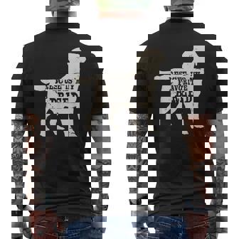 Adopt A Dog Rescued Is My Favorite Breed Men's T-shirt Back Print - Thegiftio