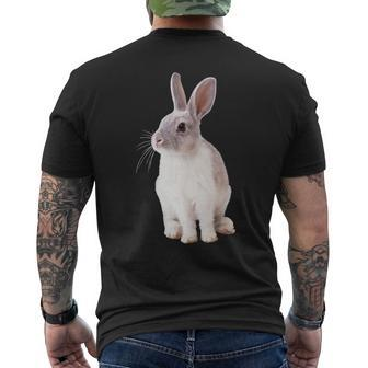 Adorable Rabbit Cute Pet Bunny Long Sleeve Mens Back Print T-shirt - Monsterry DE