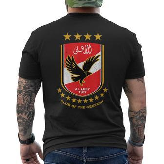 Al Ahly Club Supporter Fan Egypt Egyptian Mens Back Print T-shirt - Thegiftio UK