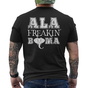 Ala Freakin Bama Funny Alabama Gift Mens Back Print T-shirt | Mazezy AU