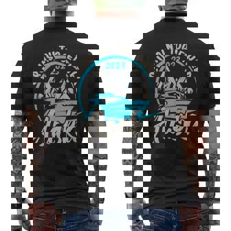 Alaska Cruising Together 2023 Alaskan Cruise Family Friend Mens Back Print T-shirt | Mazezy