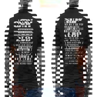 Alford Name Gift Sorry My Heartly Beats For Alford Mens Back Print T-shirt - Seseable