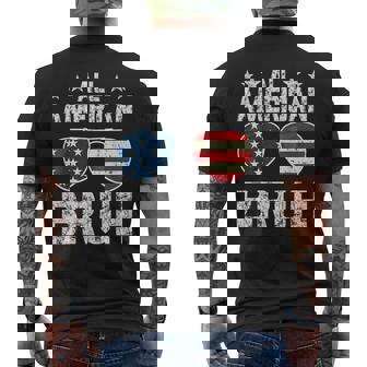 All American Bruh 4Th Of July Boys Patriotic Boys Ns Men Patriotic Funny Gifts Mens Back Print T-shirt | Mazezy