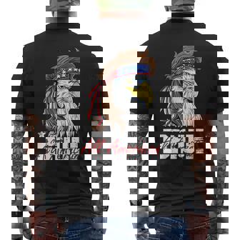 All American Bruh 4Th Of July Boys Patriotic Cool Patriotic Funny Gifts Mens Back Print T-shirt | Mazezy