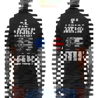 All American Bruh 4Th Of July Boys Patriotic Ns Kids Patriotic Funny Gifts Mens Back Print T-shirt | Mazezy