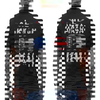 All American Bruh 4Th Of July Patriotic Toddler Boys Kids Patriotic Funny Gifts Mens Back Print T-shirt | Mazezy