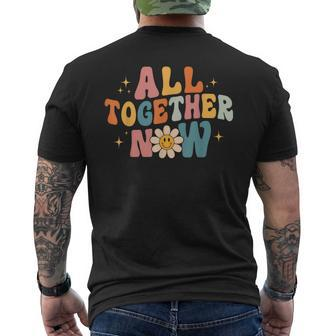 All Together Now Summer Reading Program 2023 T Groovy Mens Back Print T-shirt - Thegiftio UK