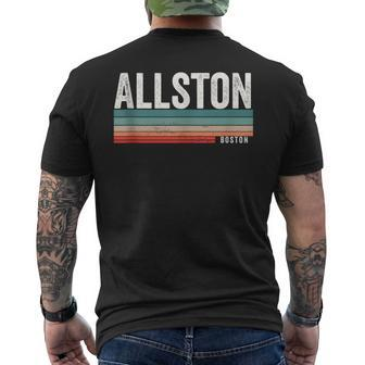 Allston Boston Massachusetts Allston Men's T-shirt Back Print | Mazezy