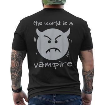 Alternative The World Is A Vampire Pumpkins 90S Grunge Rock Mens Back Print T-shirt - Seseable