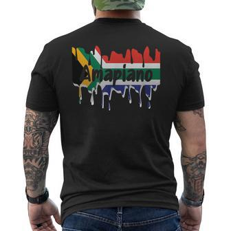 Amapiano South Africa Men's T-shirt Back Print | Mazezy AU