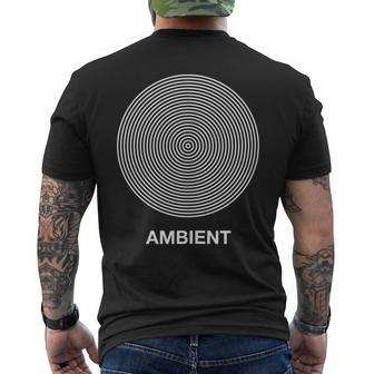 Ambient Techno Retro Techno Music Raver Edm Party 90S Men's T-shirt Back Print | Mazezy