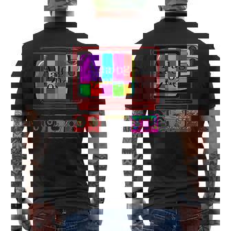 Analog Zone Retro Media Mens Back Print T-shirt | Mazezy