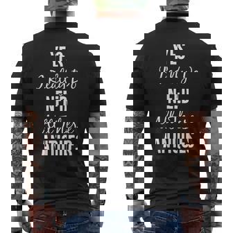 Antiquing Antiquer Antique Collector Men's T-shirt Back Print | Mazezy