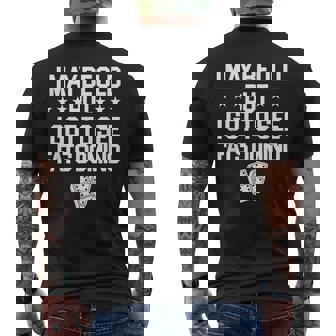 Antoine Fats Domino Music Legend Fan I May Be Old Men's T-shirt Back Print | Mazezy