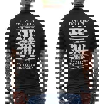 Apa Grandpa Gift Im Called Apa Because Im Too Cool To Be Called Grandfather Mens Back Print T-shirt - Seseable