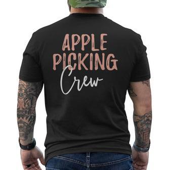 Apple Picking Crew Apple Picking Outfit Apple Picking Season Men's T-shirt Back Print - Monsterry DE