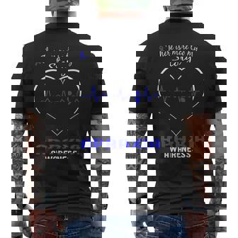 Apraxia Awareness - There Is More To My Story Mens Back Print T-shirt - Thegiftio