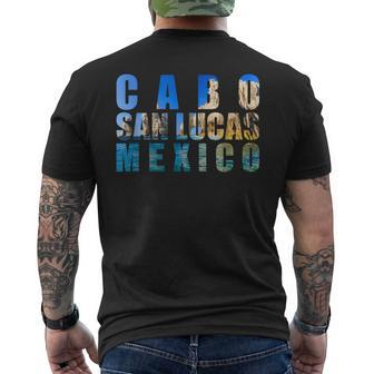 The Arch Of Cabo San Lucas Mexico Vacation Souvenir Men's T-shirt Back Print - Monsterry CA