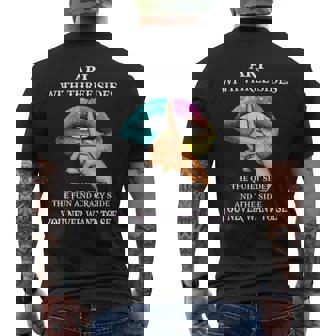 Ari Name Gift Ari With Three Sides Mens Back Print T-shirt - Seseable