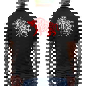 Arkansas Hog Hunting Animal Wild Boar Vintage Men's T-shirt Back Print - Thegiftio