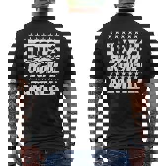 Arvilla First Name Men's T-shirt Back Print | Mazezy