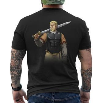 Askeladd Vinland Saga Anime Characters Action Historical  Mens Back Print T-shirt