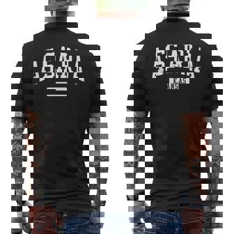 Assaria Kansas Ks College University Sports Style Men's T-shirt Back Print | Mazezy