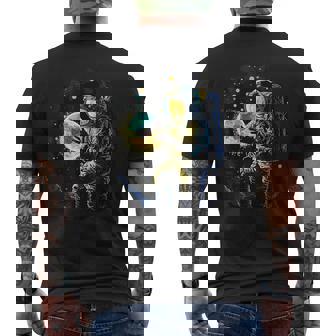 Astronaut Space Gifts Science Gifts Funny Space Mens Back Print T-shirt - Seseable