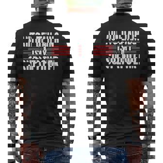 Auto Detailing Is My Superpower Car Detailing Mens Back Print T-shirt | Mazezy