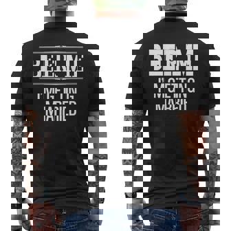 Awesome Groom And Groomsmen Gifts For Wedding Day Party Mens Back Print T-shirt - Thegiftio UK