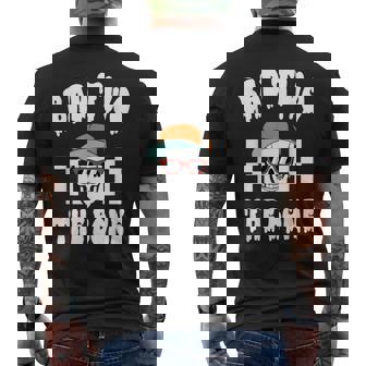 Bad Two The Bone 2Nd Birthday Halloween Skeleton Boy Men's T-shirt Back Print