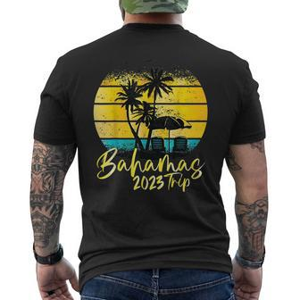 Bahamas Vacation For Family 2023 Bahamas Souvenir Mens Back Print T-shirt - Seseable