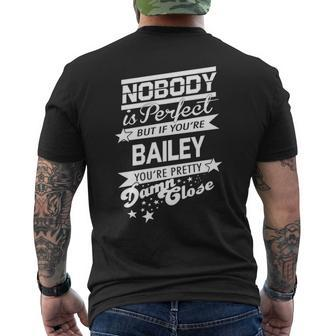 Bailey Name Gift If You Are Bailey Mens Back Print T-shirt - Seseable