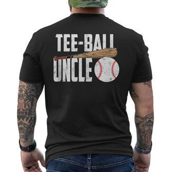  Ball Uncle Vintage Ball Funny Tball Uncle Baseball Mens Back Print T-shirt | Mazezy