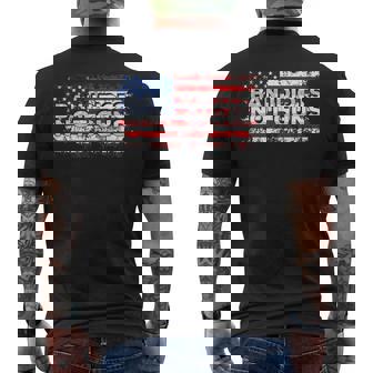 Ban Idiots Not Guns Gun Fans Men's T-shirt Back Print | Mazezy