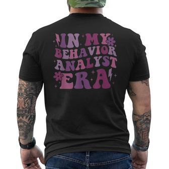 In My Bcba Era In My Behavior Analyst Era Men's T-shirt Back Print - Thegiftio UK