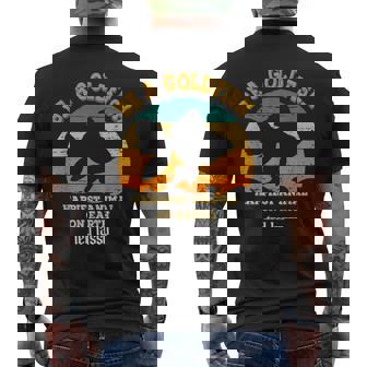 Beagoldfishfunnysoccertedcoachmotivationlasso Mens Back Print T-shirt | Mazezy