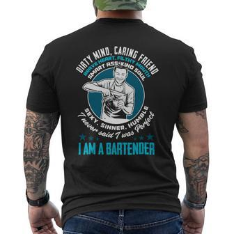 Beer Funny Bartender Bartending Drinking Bar Club Beer Bartender Mens Back Print T-shirt - Monsterry CA