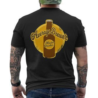 Beer Funny Beer Brewing Home Brewer Mens Back Print T-shirt - Monsterry