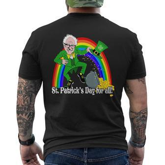 Bernie Sanders St Patricks Day Gay Pride 2020 Lgbt Pride Mens Back Print T-shirt | Mazezy