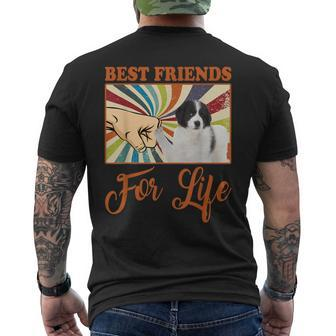 Best Friends For Life Tornjak Dog Lover Men's T-shirt Back Print | Mazezy