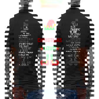 Best Way To Spread Christmas Cheer Ugly Christmas Sweaters Men's T-shirt Back Print | Mazezy