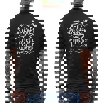 Besties Forever Friends Friendship Best Friend Team Mens Back Print T-shirt | Mazezy