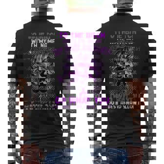 To That Bitch With My Name In Her Mouth Men's Back Print T-shirt | Mazezy